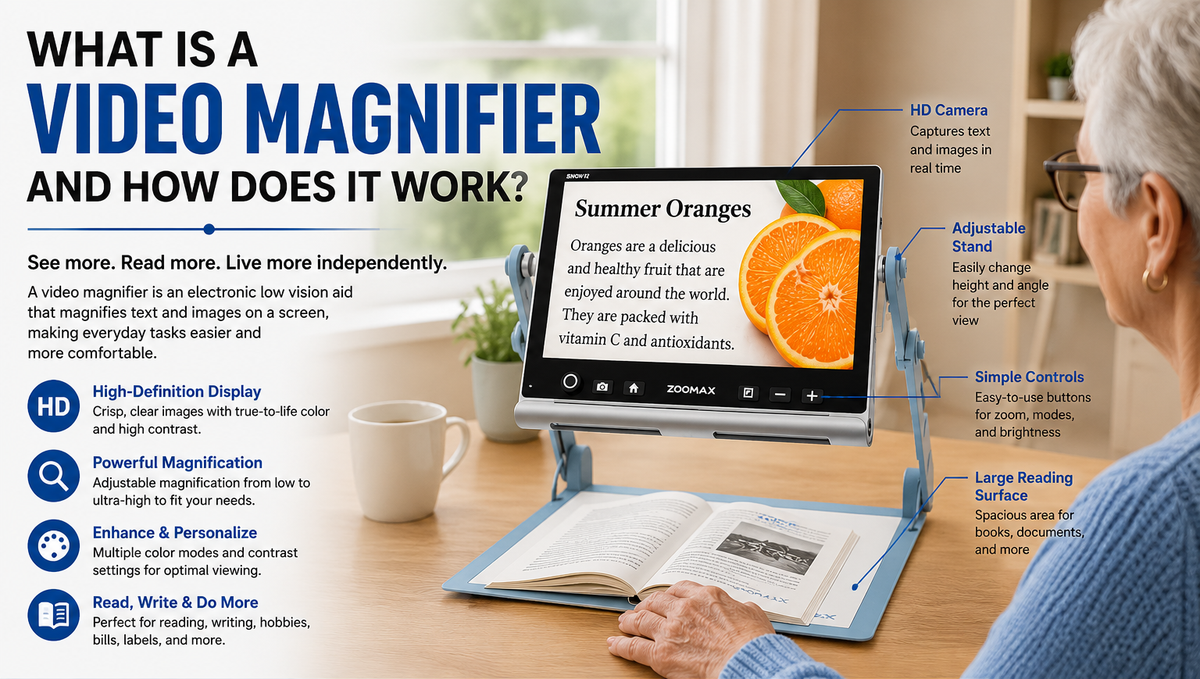 What Is a Video Magnifier and How Does It Work?