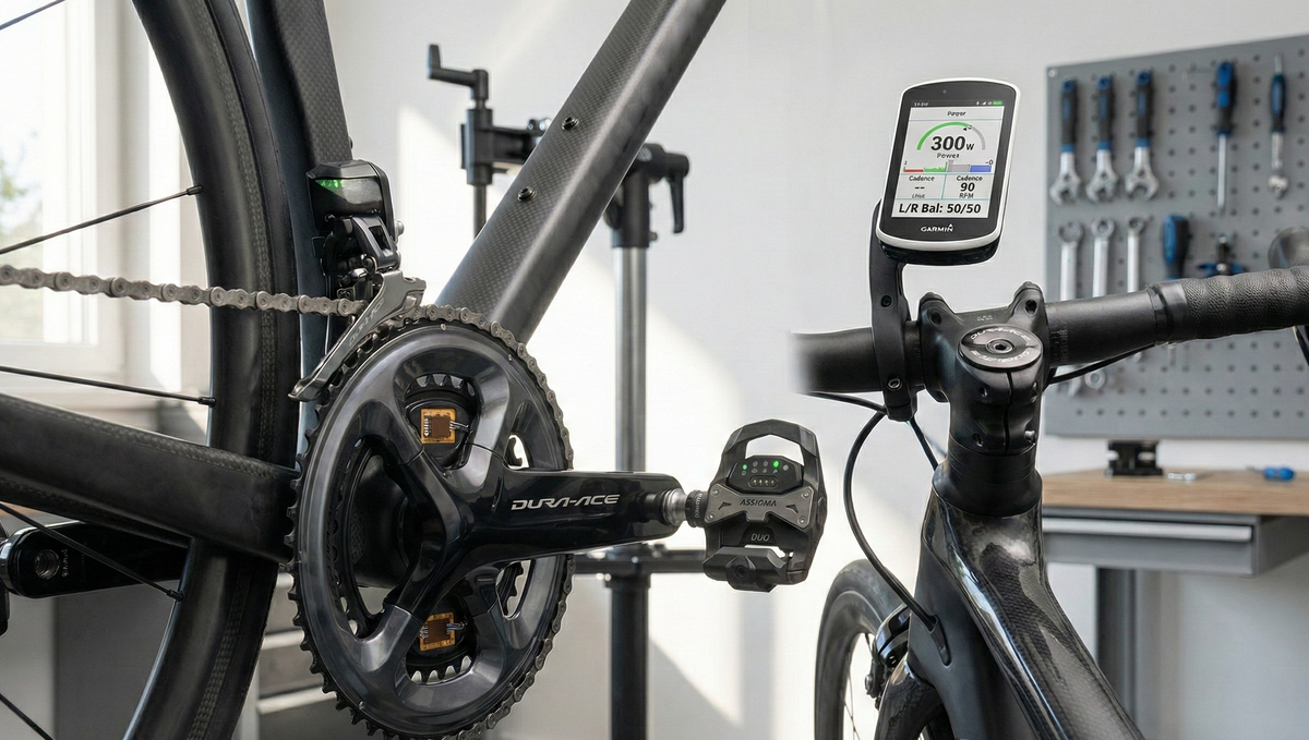 Best Cyclometer and Head Unit Settings for Assioma Pedals
