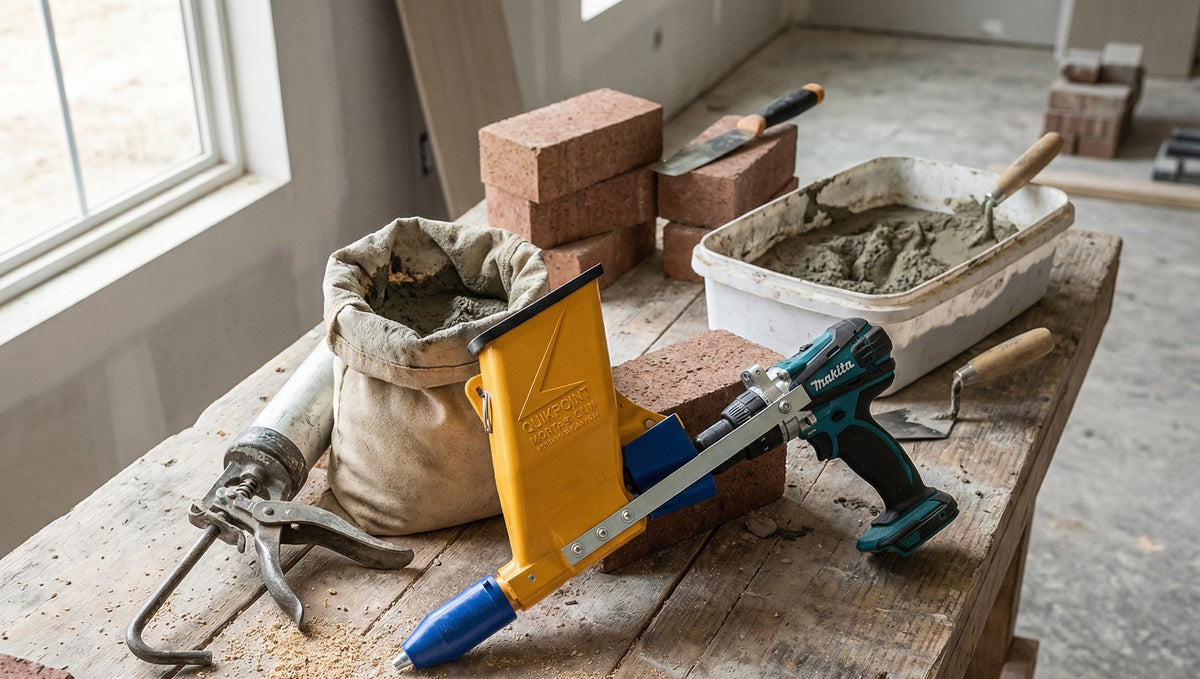 QuikPoint vs Traditional Mortar Bag or Manual Pointing: Which Is Right for You?