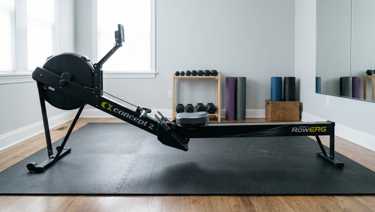 How to Set Up and Use the Model D Rowing Machine at Home