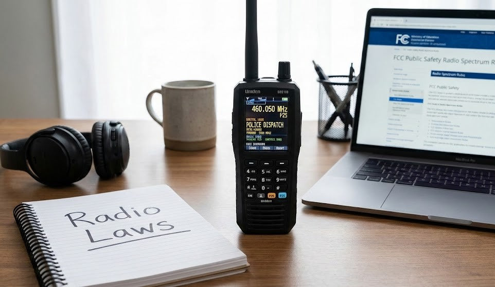 Understanding Legal & Ethical Considerations When Using a Police Scanner Like SDS100