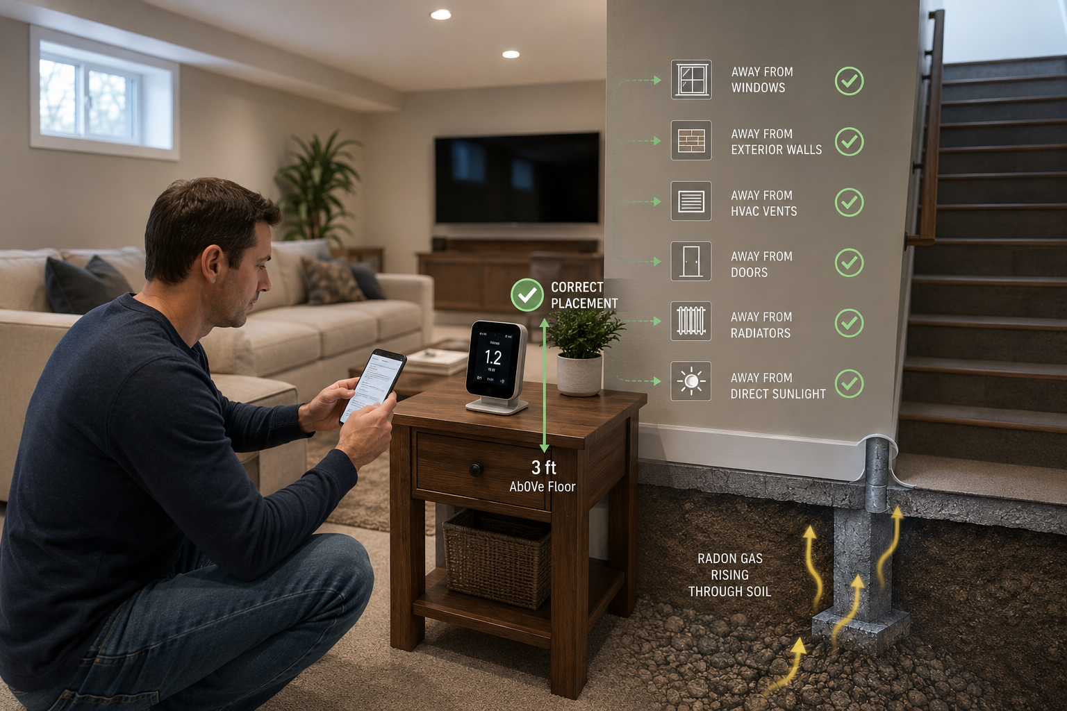 How to Set Up a Radon Detector in Under 10 Minutes