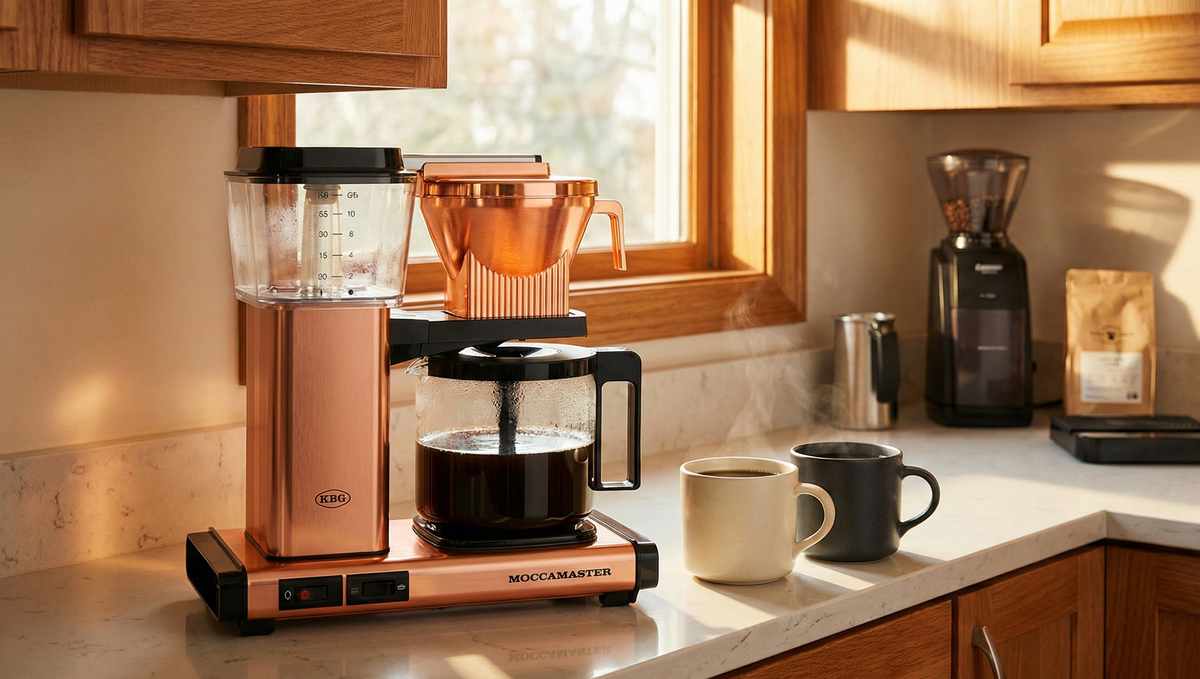 How Moccamaster’s Copper Heating Element Works — And Why It Matters for Coffee Flavor