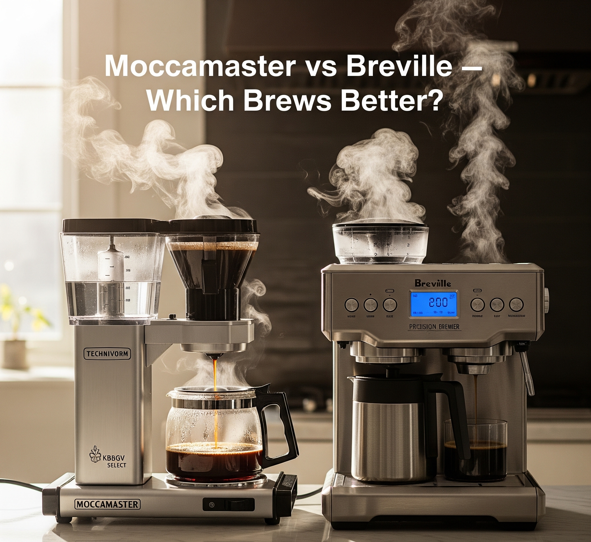 Moccamaster vs. Breville: Which Coffee Maker Brews Better Drip Coffee?