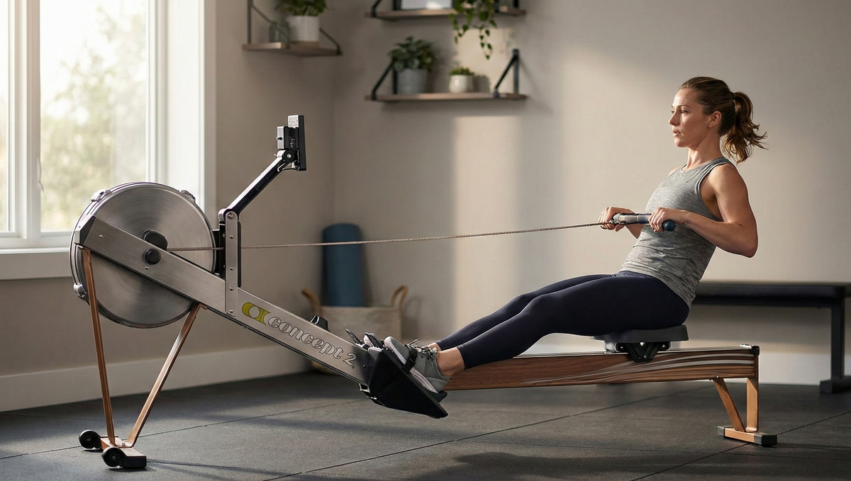 Full-Body Workout Benefits: What You Gain Using the Concept2 RowErg Regularly
