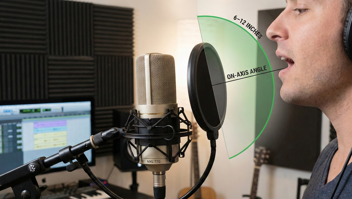 Best Mic Placement for the MXL 770: Vocals vs Instruments