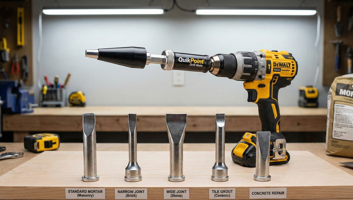 Best Nozzle Sizes and Applications for Your QuikPoint Drill-Mate