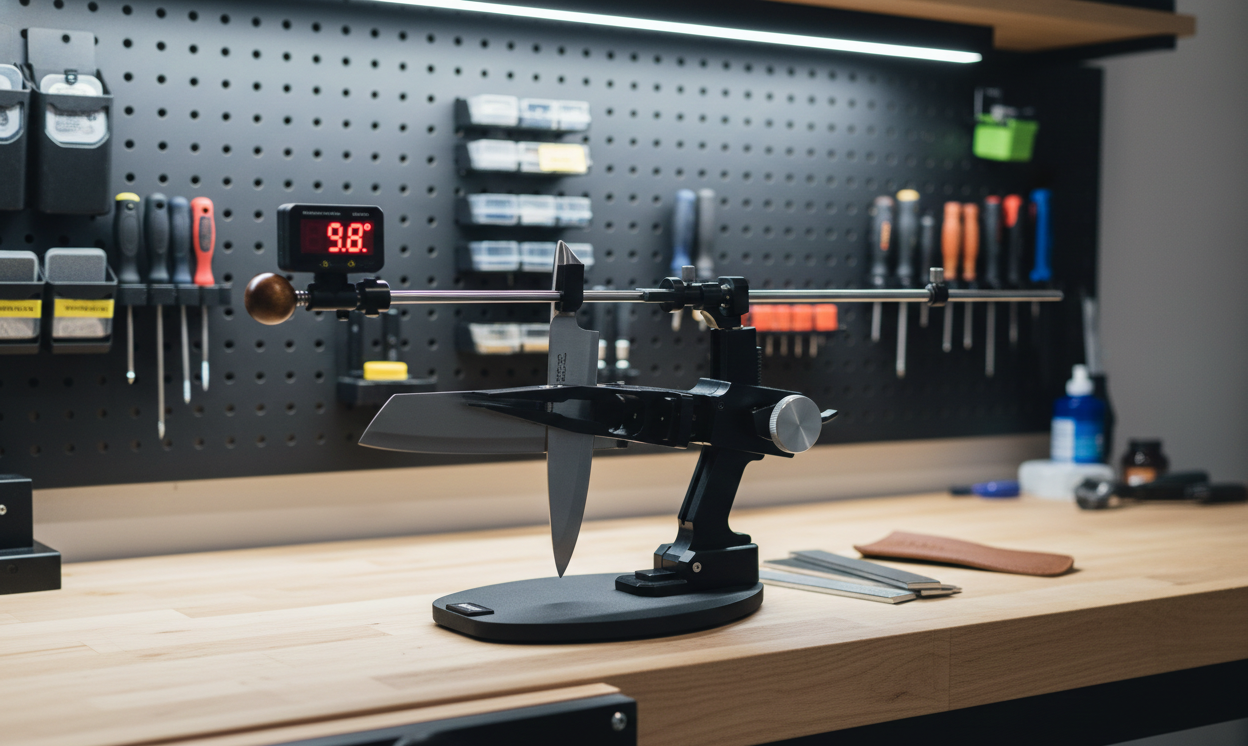 How to Set the Right Sharpening Angle with the TSPROF Sharpener