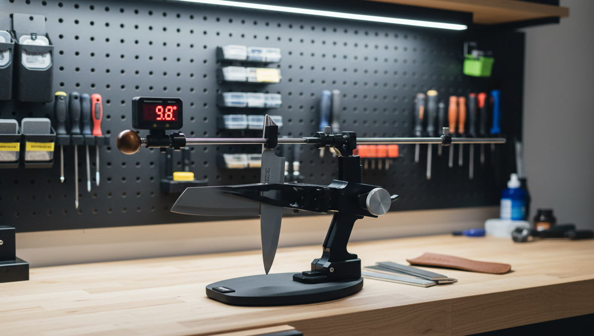 How to Set the Right Sharpening Angle with the TSPROF Sharpener