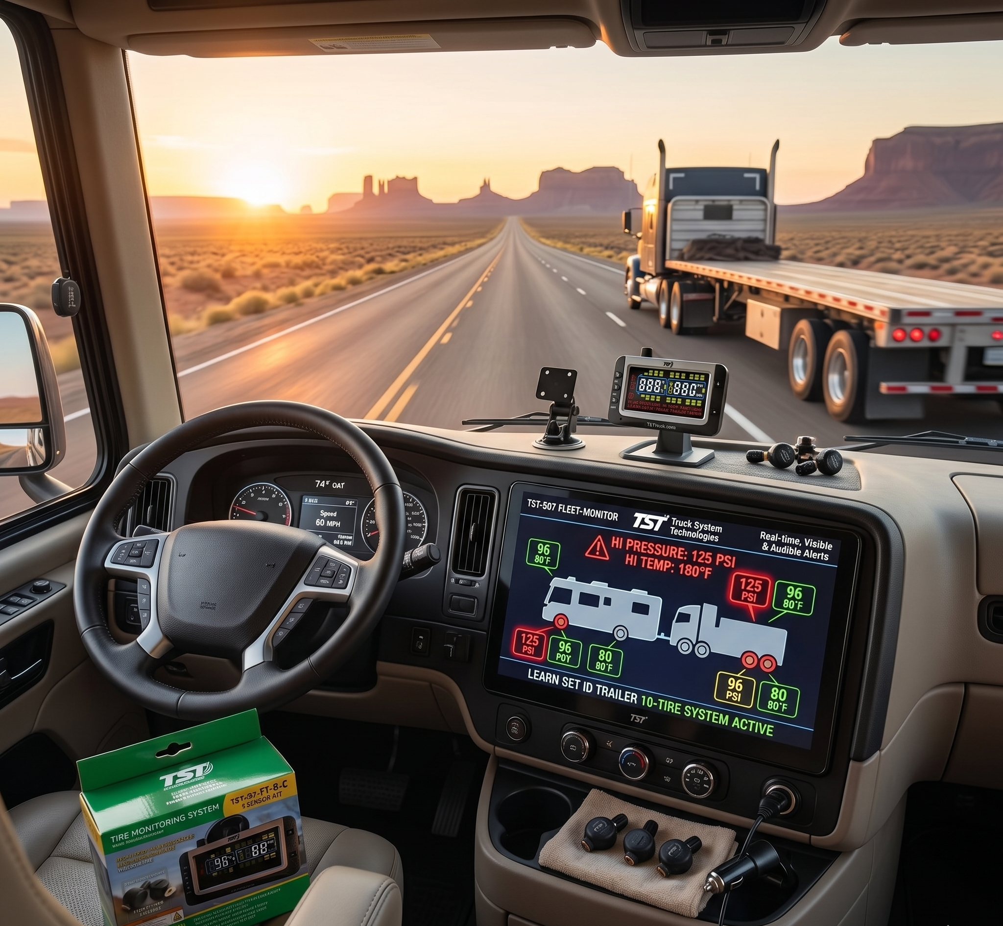 The Ultimate Guide to Tire Pressure Monitoring Systems (TPMS) for RVs & Trucks
