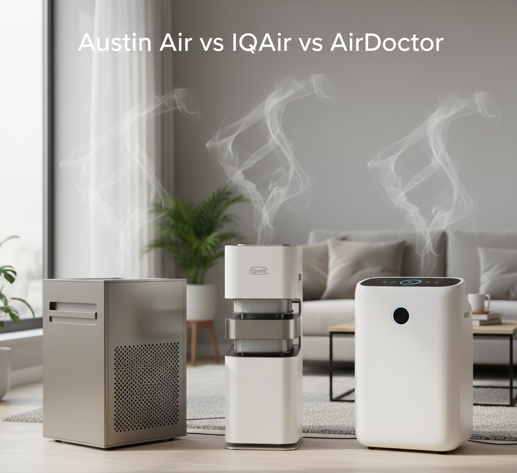 Austin Air vs. IQAir vs. AirDoctor: A Real-World Comparison for Serious Air Quality Needs