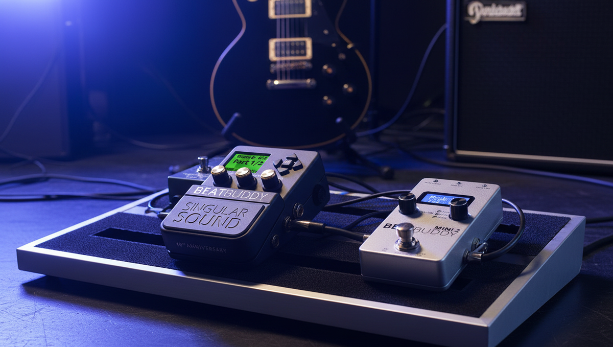 Full-Size vs Compact Drum Pedal: BeatBuddy 10th Anniversary vs Mini 2