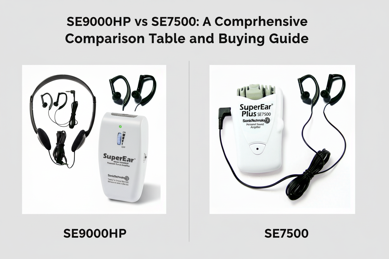 SE9000HP vs SE7500: A Comprehensive Comparison Table and Buying Guide