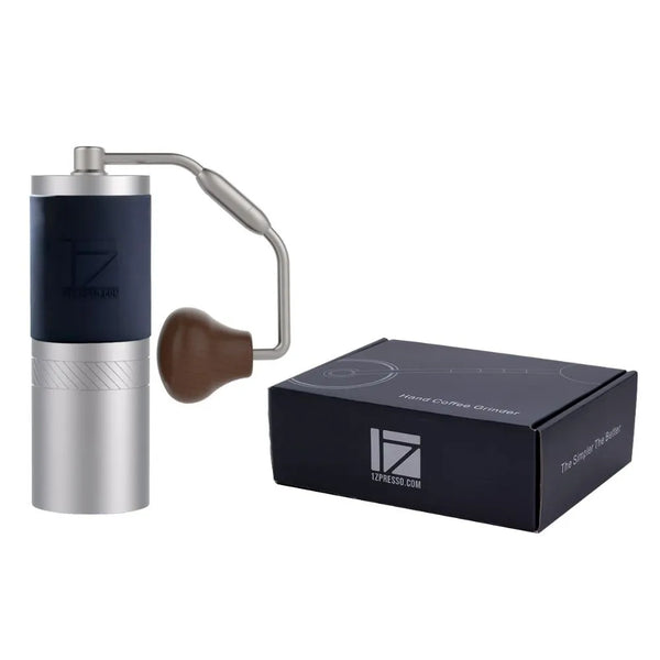 1Zpresso J Manual Coffee Grinder with foldable handle and silicone grip