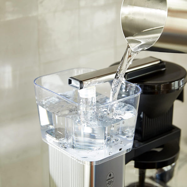 Technivorm Moccamaster 53930 KBGV matte silver front view