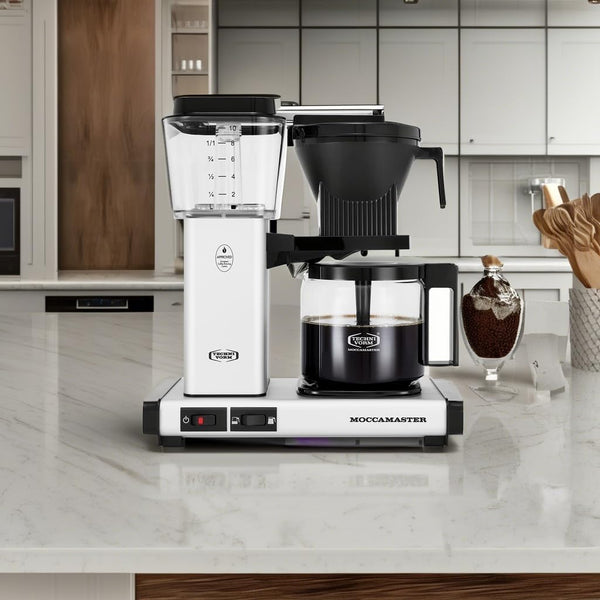 Technivorm Moccamaster 53930 KBGV matte silver front view