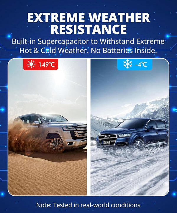 VIOFO A119 V3 2K front dash cam installed in car