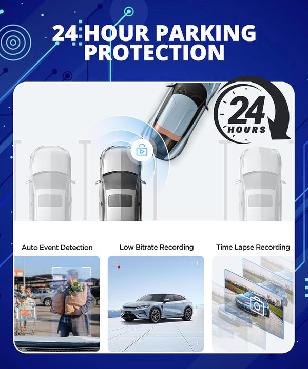 VIOFO A119 V3 2K front dash cam installed in car