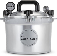 All American 1930 10.5 Qt Pressure Cooker/Canner (Model 910) – Metal-to-Metal Seal, Made in USA