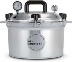 All American 1930 15.5 Qt Pressure Cooker & Canner (Model 915) – Metal-to-Metal Seal, Made in USA