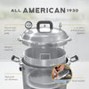 All American 1930 75X Sterilizer - 41 qt - Electric Sterilizer - Metal-to-Metal Seal - Includes Rack - Made in the USA