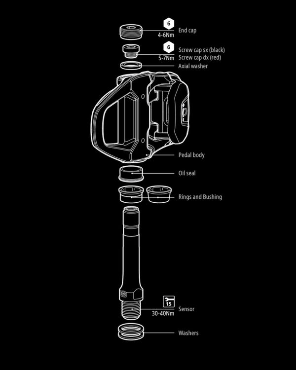 Assioma PRO RS-UP | Right Pedal Power Upgrade Kit