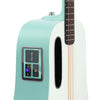 Blue Lava 36" Electric Acoustic Smart Guitar with HiLava System and AirFlow Bag (Aqua/Mint Green) (Right Hand)
