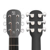Blue Lava 36" Electric Acoustic Smart Guitar with HiLava System and AirFlow Bag (Midnight Black) (Right Hand)