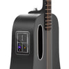 Blue Lava 36" Electric Acoustic Smart Guitar with HiLava System and Lite Bag (Midnight Black) (Right Hand)