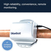 bluebot Smart Water Assistant: Universal Clamp-on Flow Meter 7-in-1 Smart Home Water Monitor and App for iOS