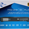 Dune HD Pro One Plus 8K media player with HDR support and Bluetooth remote