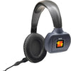 Ultralite ETP4S full duplex wireless intercom system with four single headsets and noise-reducing microphones
