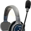 Ultralite ETP4S full duplex wireless intercom system with four single headsets and noise-reducing microphones