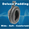 Ultralite ETP4S full duplex wireless intercom system with four single headsets and noise-reducing microphones