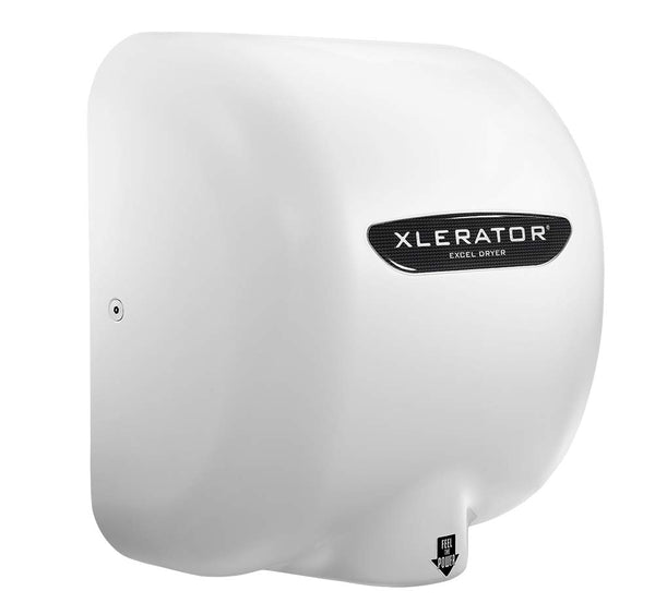 Excel Dryer High-Speed, Energy-Efficient XLERATOR XL-BW 1.1N Hand Dryer with Adjustable Settings - White