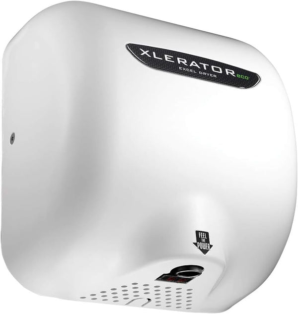 High-Speed, Energy-Efficient XLERATOReco XL-BW-ECO 1.1N Automatic Hand Dryer - White, (Pack of 2)