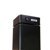 Austin Air HealthMate Junior compact air purifier with 360-degree intake and steel housing.