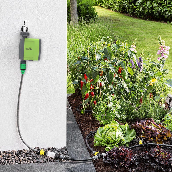 RainPoint Bluetooth Smart Sprinkler Timer, Hose Water Timer - Intelligent Lawn Watering Control