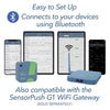 SensorPush HTP.xw Wireless Thermometer & Hygrometer with External Probe (Water-Resistant)