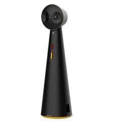 TOTEM 180 4K Panoramic Video Conference Camera w/ 180° & 120° View, Premium Webcam, AI Auto Framing, Noise Reduction Mics, Plug-and-Play USB-C, Remote Learning