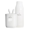 The Baby's Brew Portable Bottle Warmer - Travel Baby Bottle Warmer Set (White)