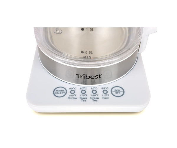 Tribest Raw Tea Kettle, GKD-450-B Glass Electric Water Kettle