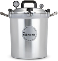 All American 1930 30 Qt Pressure Cooker & Canner (Model 930) – Metal-to-Metal Seal, Easy Open/Close, USA Made