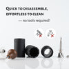 1Zpresso X-Ultra grinder_cup of freshly brewed coffee