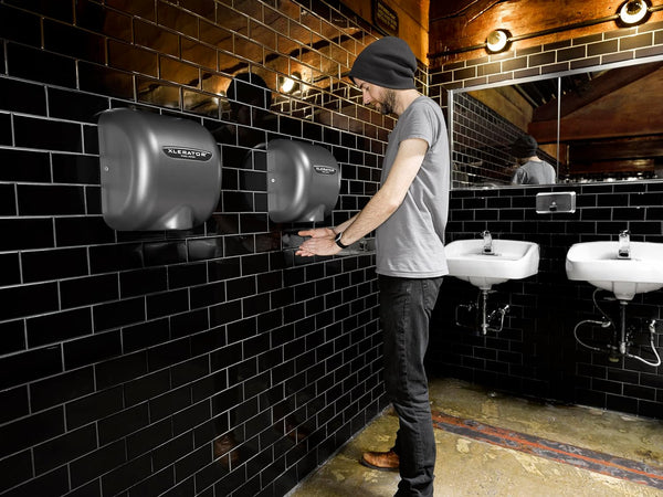 XLERATOR XL-GR Automatic Hand Dryer – Graphite (120V, Surface Mounted)