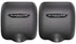 XLERATOR XL-GR – Automatic Hand Dryer (Textured Graphite, 120V, Surface Mounted)