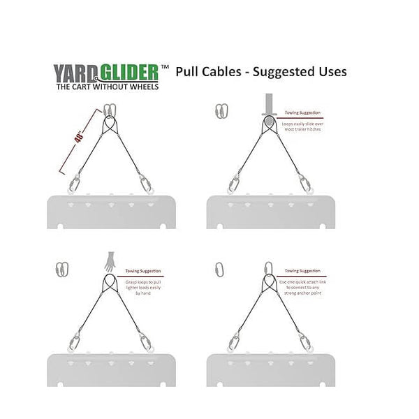Yard Glider HD8 Plus with Pull Cables