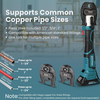 Zupper MP-1930 ProPress Tool – Professional Plumbing Press Tool for Copper Pipes