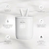 Portable breastmilk warmer – battery-powered travel baby bottle heater for parents on the go.