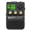 Singular Sound BeatBuddy 10th Anniversary drum machine pedal front view with display and control knobs